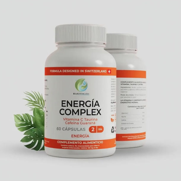 Energy Complex | Energía estable y enfoque mental - 60 cápsulas. - vídeo